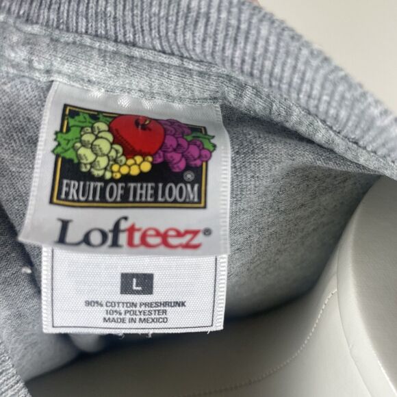 Vintage Fruit Of The Loom Womens Chicago Cubs Wrigley Field Embroidered Tee Larg - Picture 7 of 9